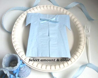 Baby Shower Favors Boy Party Table Decor Napkins Paper