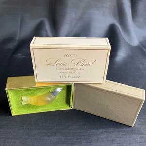 Avon Perfume Full Bottle Love Bird Charism Collectible Original Box New