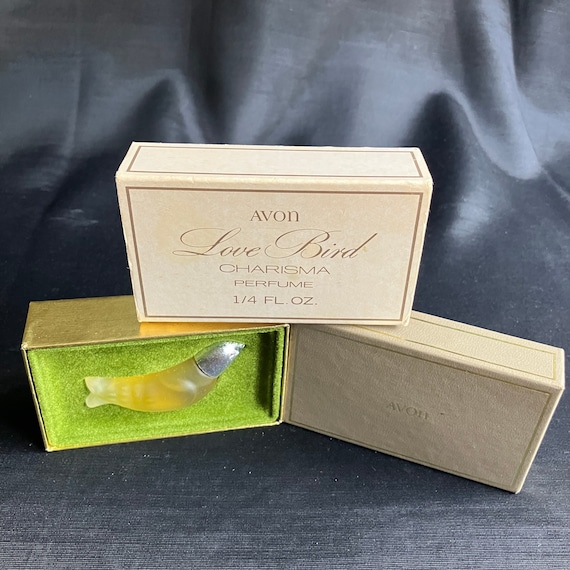 Avon Perfume Full Bottle Love Bird Charism Collectible Original Box New