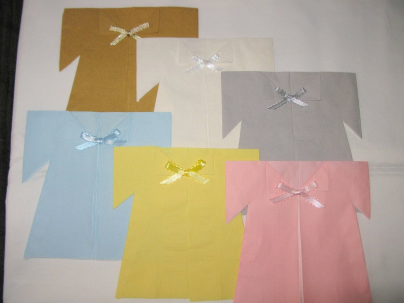 Twin baby shower ideas girl boy theme pink blue decor boy napkins favors select number of napkin Gift image 1