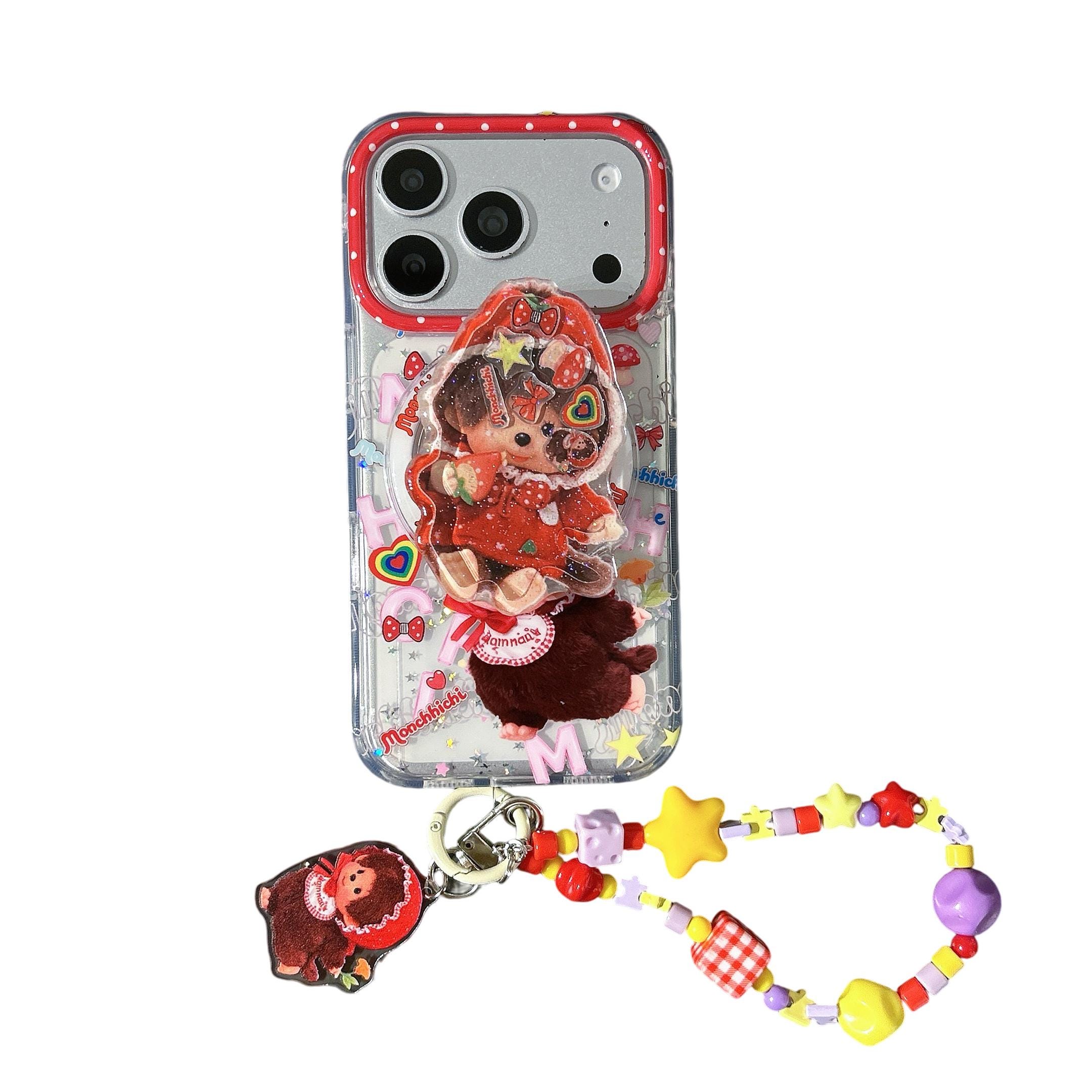 Monchhichi phone case - Etsy 日本