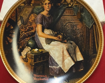 Dreaming in the Attic Collector Plate