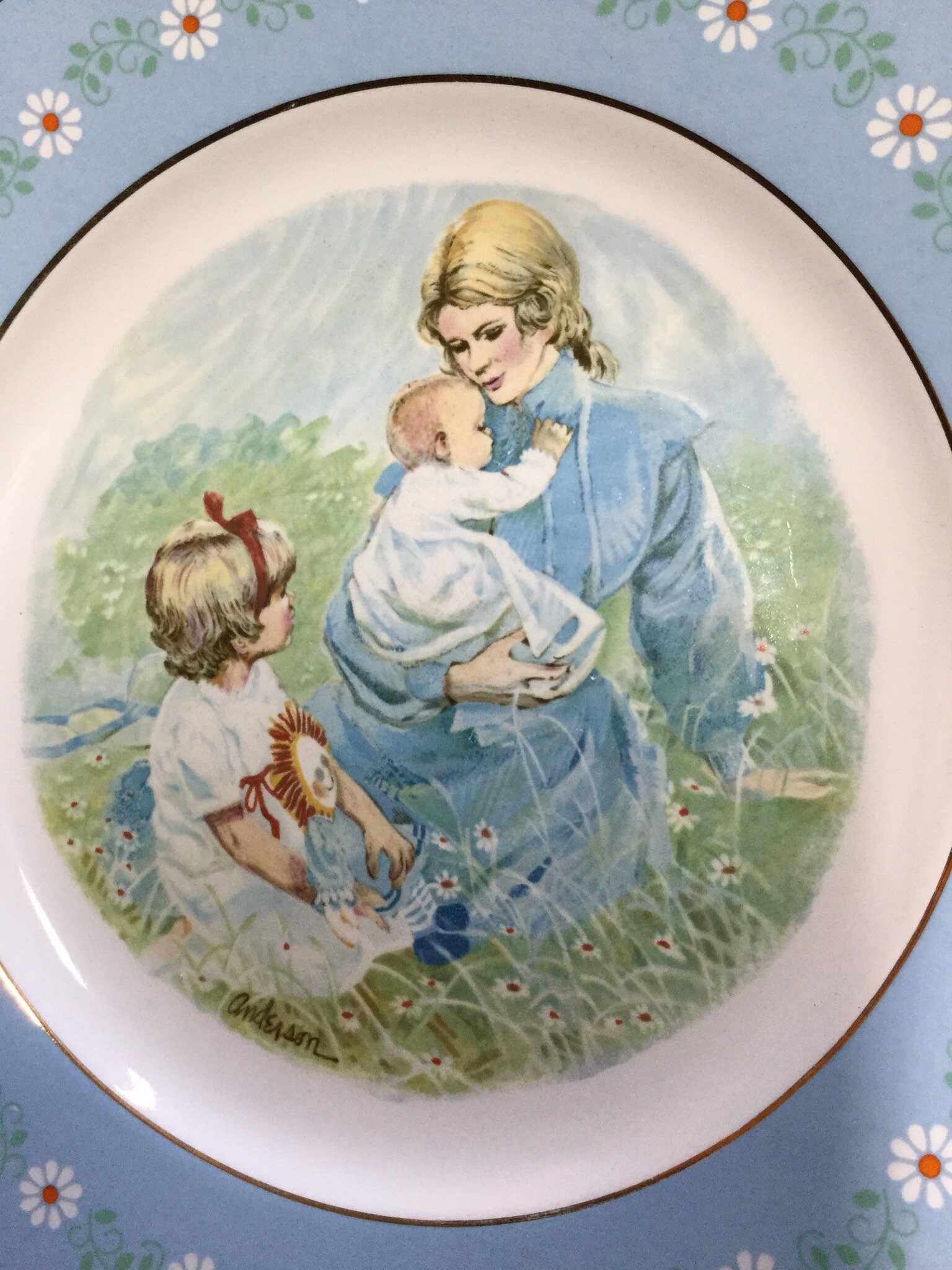 Vintage Avon Commemorative Plate 1974 Etsy