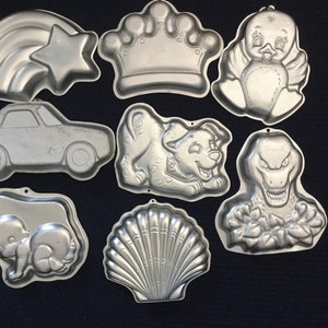 Vintage Wilton Character Shaped Pans