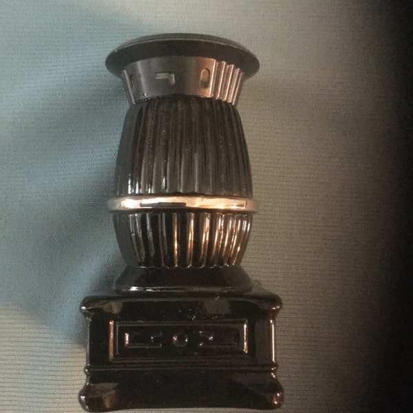 Avon Pot-Bellied Stove Aftershave Bottle