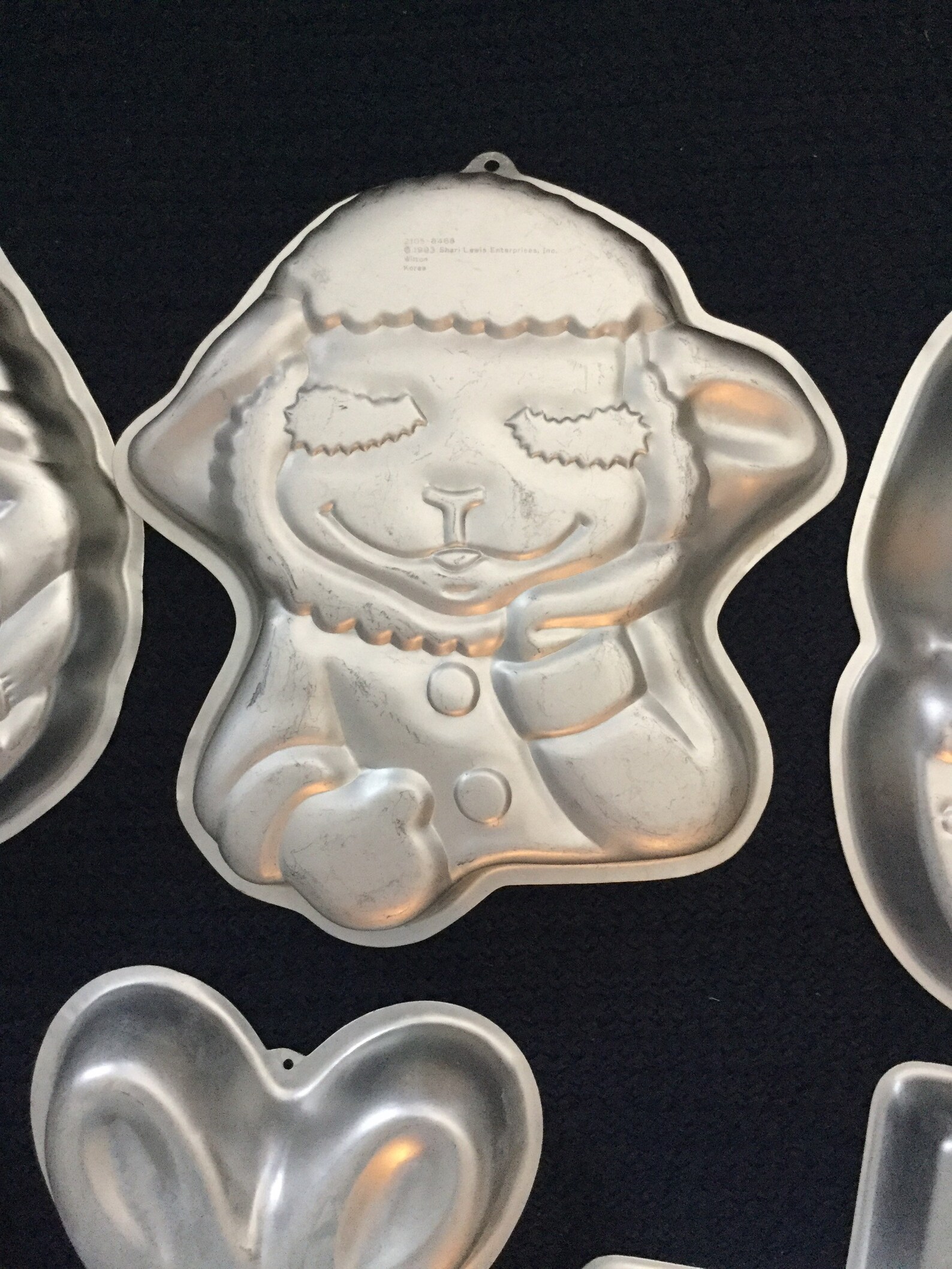 Vintage Wilton Character Shaped Cake Pans Etsy