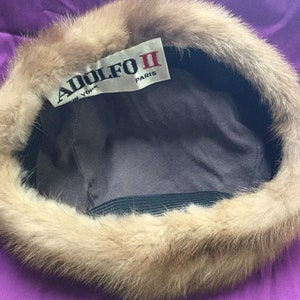 Adolfo II Fur Hat image 2