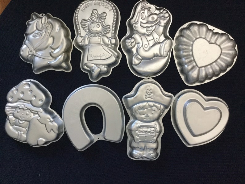 Vintage Wilton Cake Pans Etsy