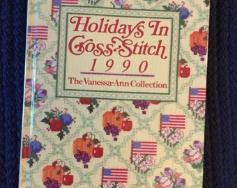 Holidays In Cross-Stitch 1990,  The Vanessa-Ann Collection