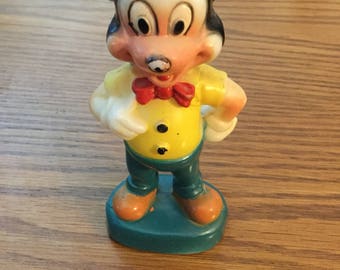 Vintage Plastic Mickey Mouse Figurine