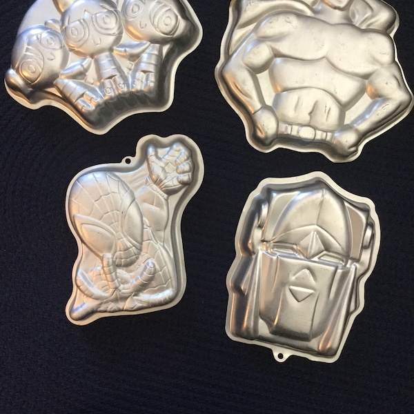 Vintage Character Cake Pans Etsy
