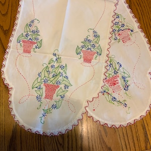 Vintage Dresser Scarf