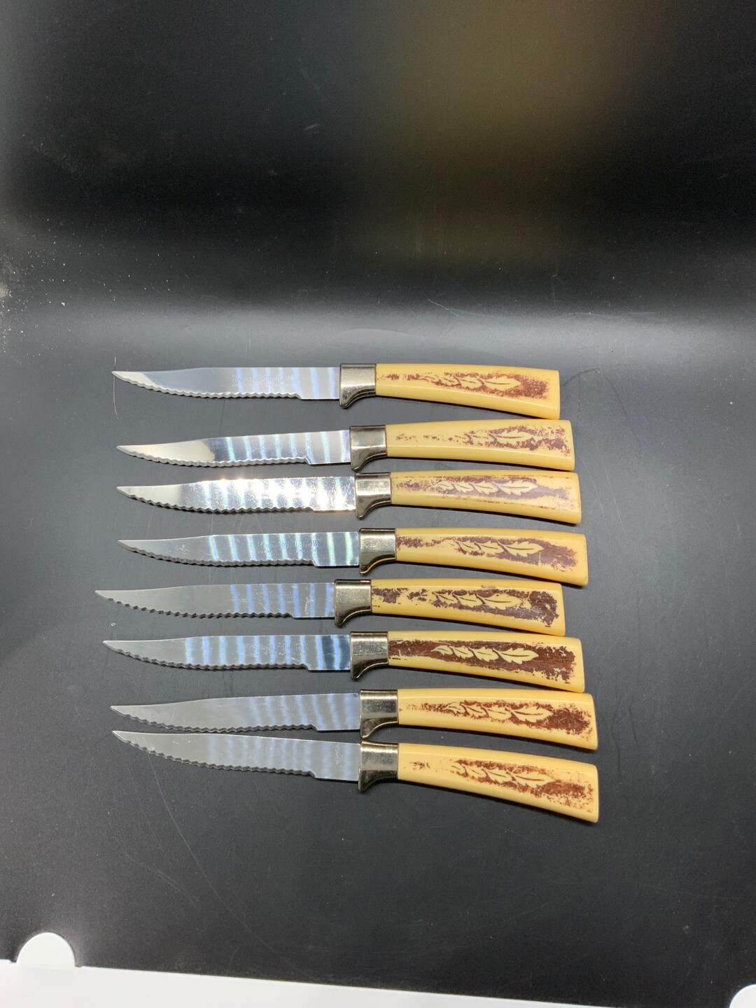 Vintage Regent Sheffield Steak Knives Etsy