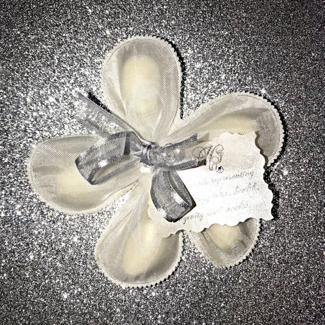 Jordan Almond Flower Personalized Wedding Favor Italian Confetti