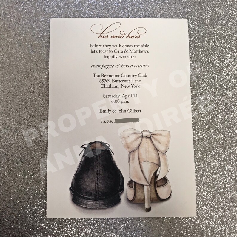 Engagement Party/Rehearsal Dinner/Bridal Shower Invitations Etsy