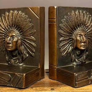 Brass Indian Bookend - Etsy