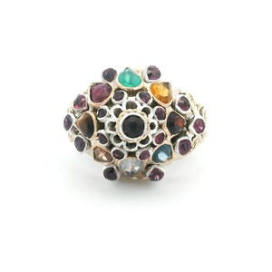 Vintage 14k Gold Thai Princess Harem Ring