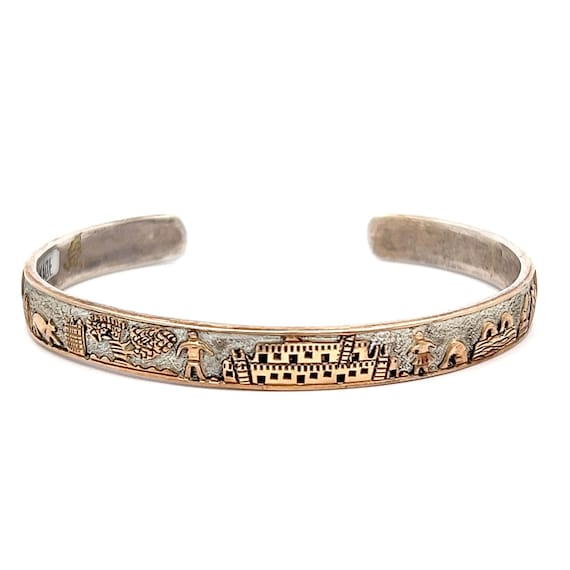 Rare San Francisco Vintage Native American Navajo Sterling Silver Football Watch Bracelet Rare San Francisco Vintage Native American Navajo Sterling Silver Football Watch Bracelet