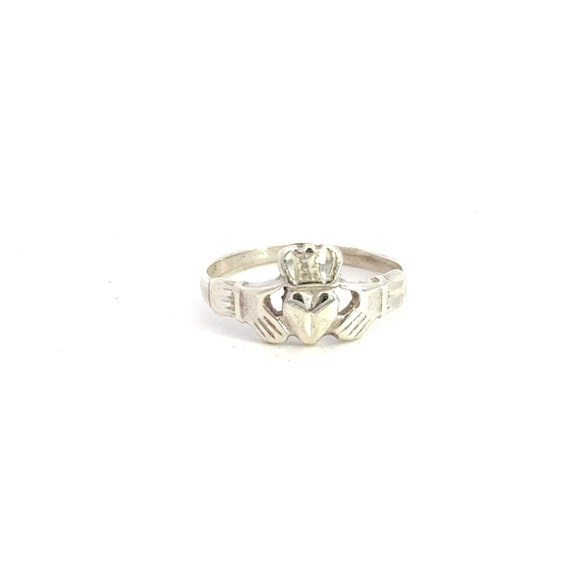 Authentic Sterling Silver Claddagh Ring - Traditi… - image 1
