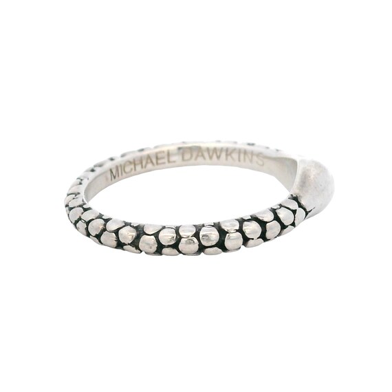 Michael Dawkins Sterling Silver Stackable Ring - image 2
