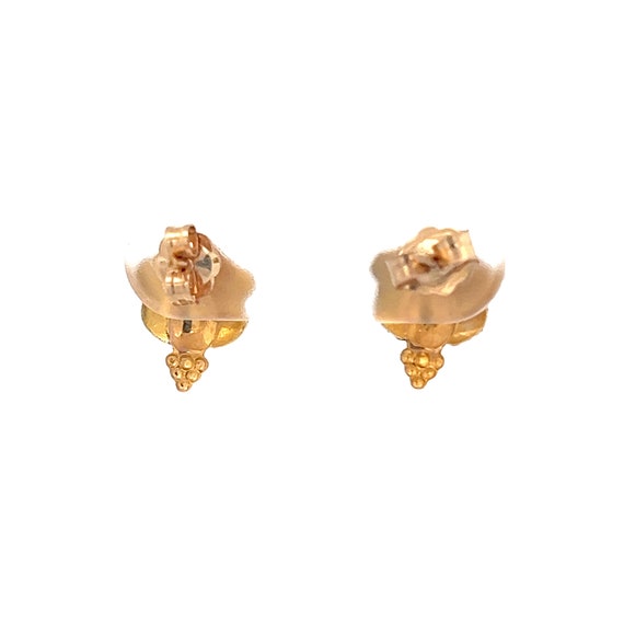 Landstrom Black Hills Gold Dainty Earrings - 10k … - image 3
