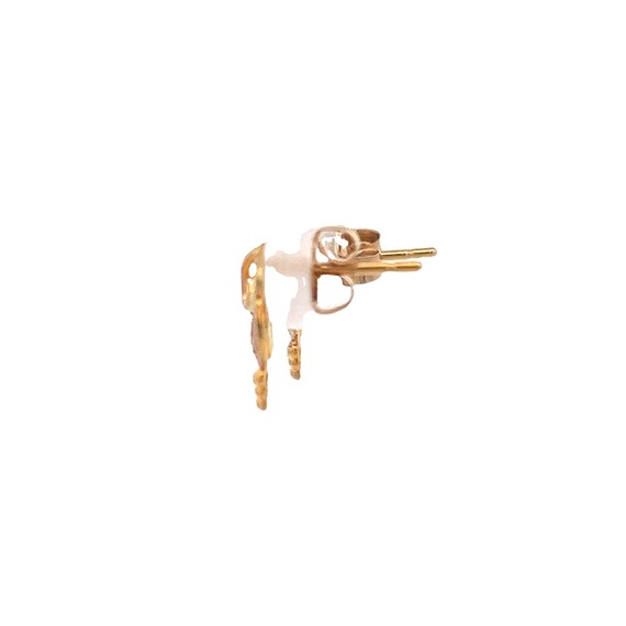 Landstrom Black Hills Gold Dainty Earrings - 10k … - image 2