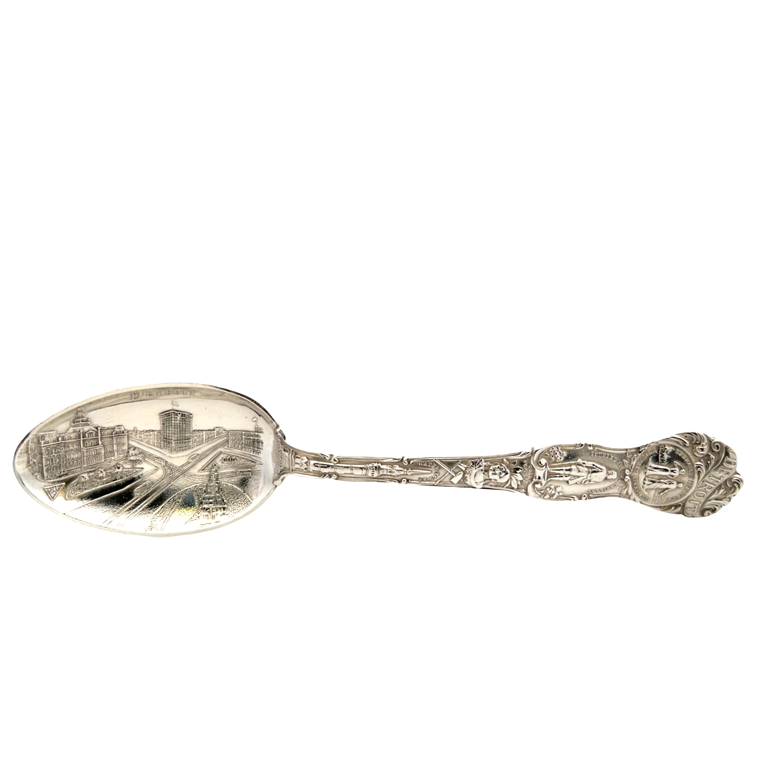 Michigan Sterling Spoon - Etsy