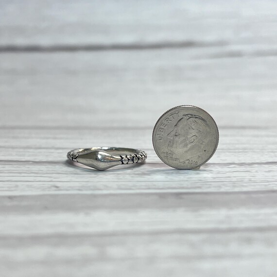 Michael Dawkins Sterling Silver Stackable Ring - image 7