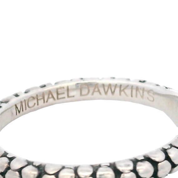 Michael Dawkins Sterling Silver Stackable Ring - image 6