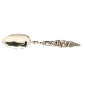 Whiting LILY OF THE VALLEY Sterling ICE CREAM FORK, Mono