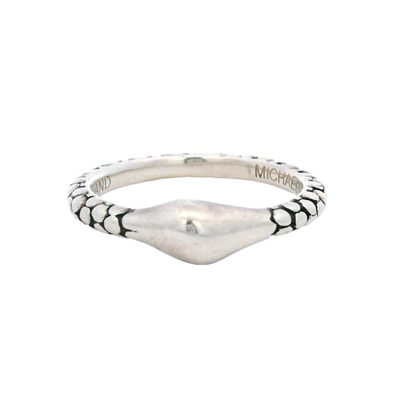 Michael Dawkins Sterling Silver Stackable Ring - image 1