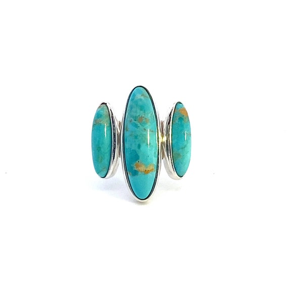 Turquoise & Sterling Silver Ring by Jay King Dese… - image 1