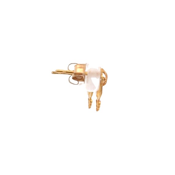 Landstrom Black Hills Gold Dainty Earrings - 10k … - image 4
