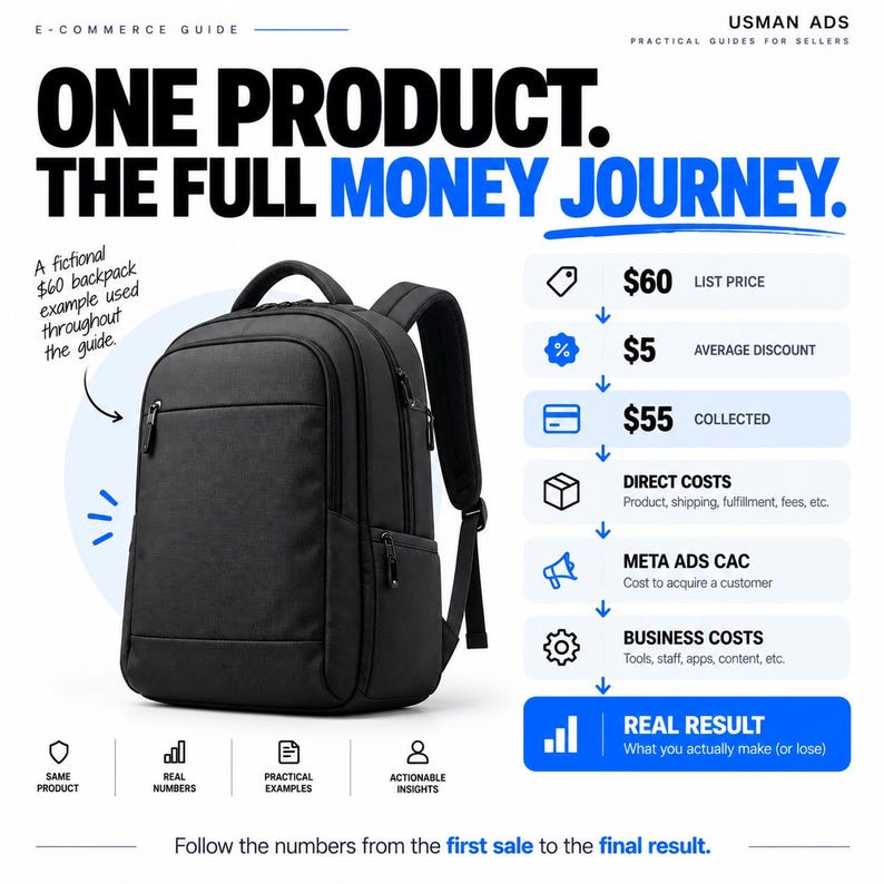 Ecommerce Profit Guide Calculator | Facebook Ads CAC Break-even ...