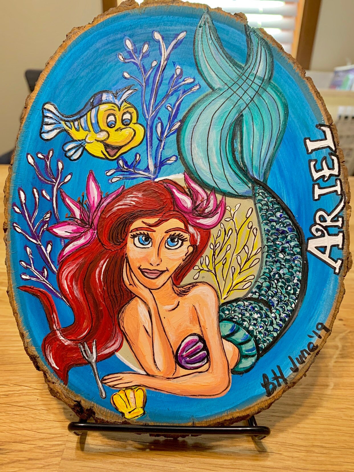 Custom Made HandPainted Wood Rounds Etsy