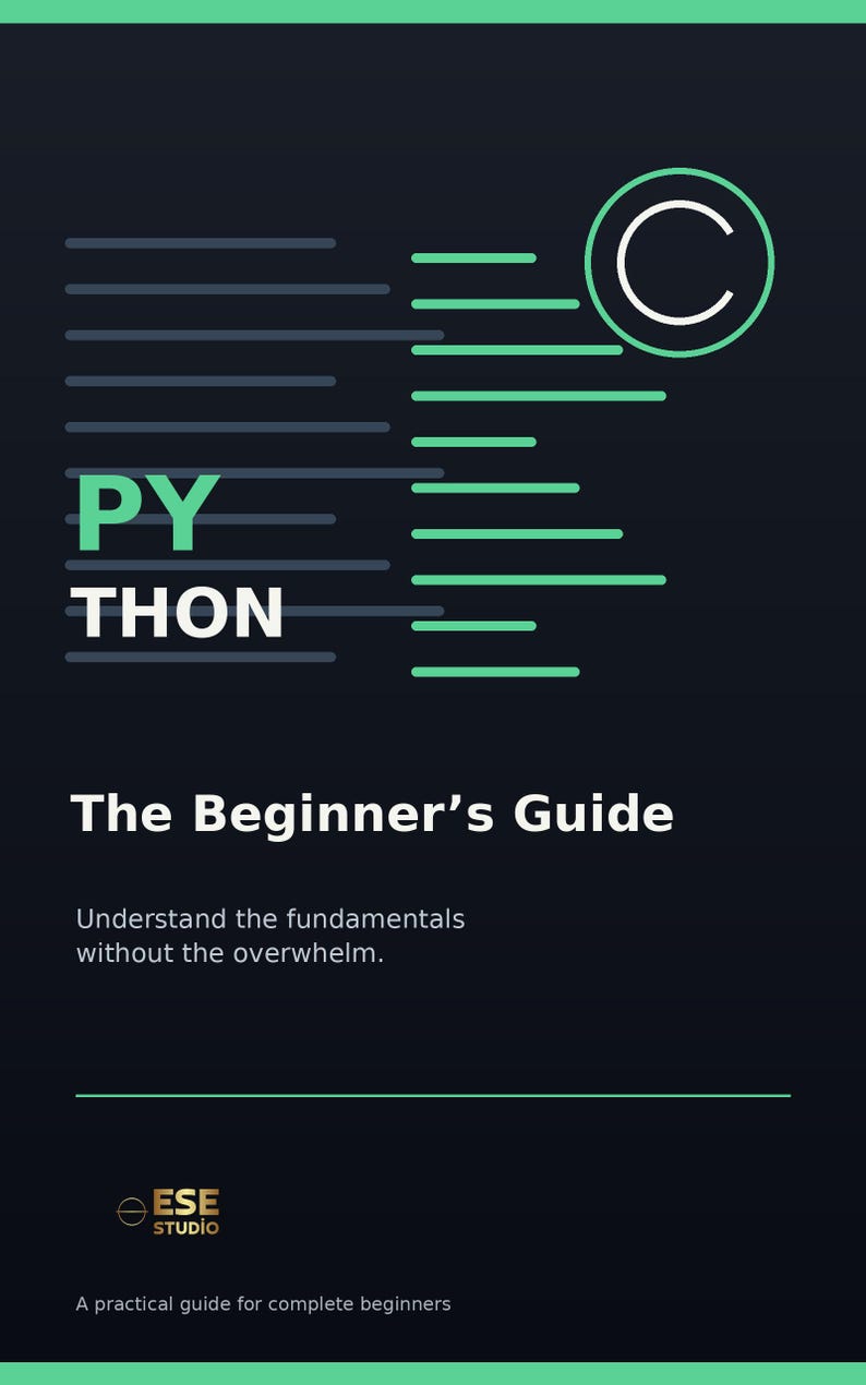Python Beginner E-Book | Learn to Code with Projects (Digital Download) bild 4