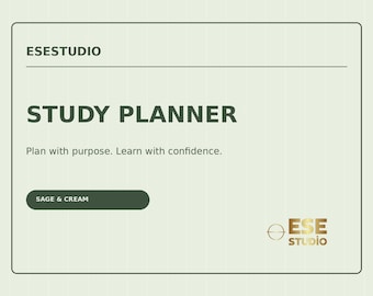ESESTUDIO Professional Study Planner – Digital Student Agenda
