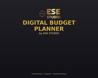 2026 Digital Budget Planner GoodNotes & Printable – ESE Studio Ultimate Financial Life Organizer (55-Page PDF)