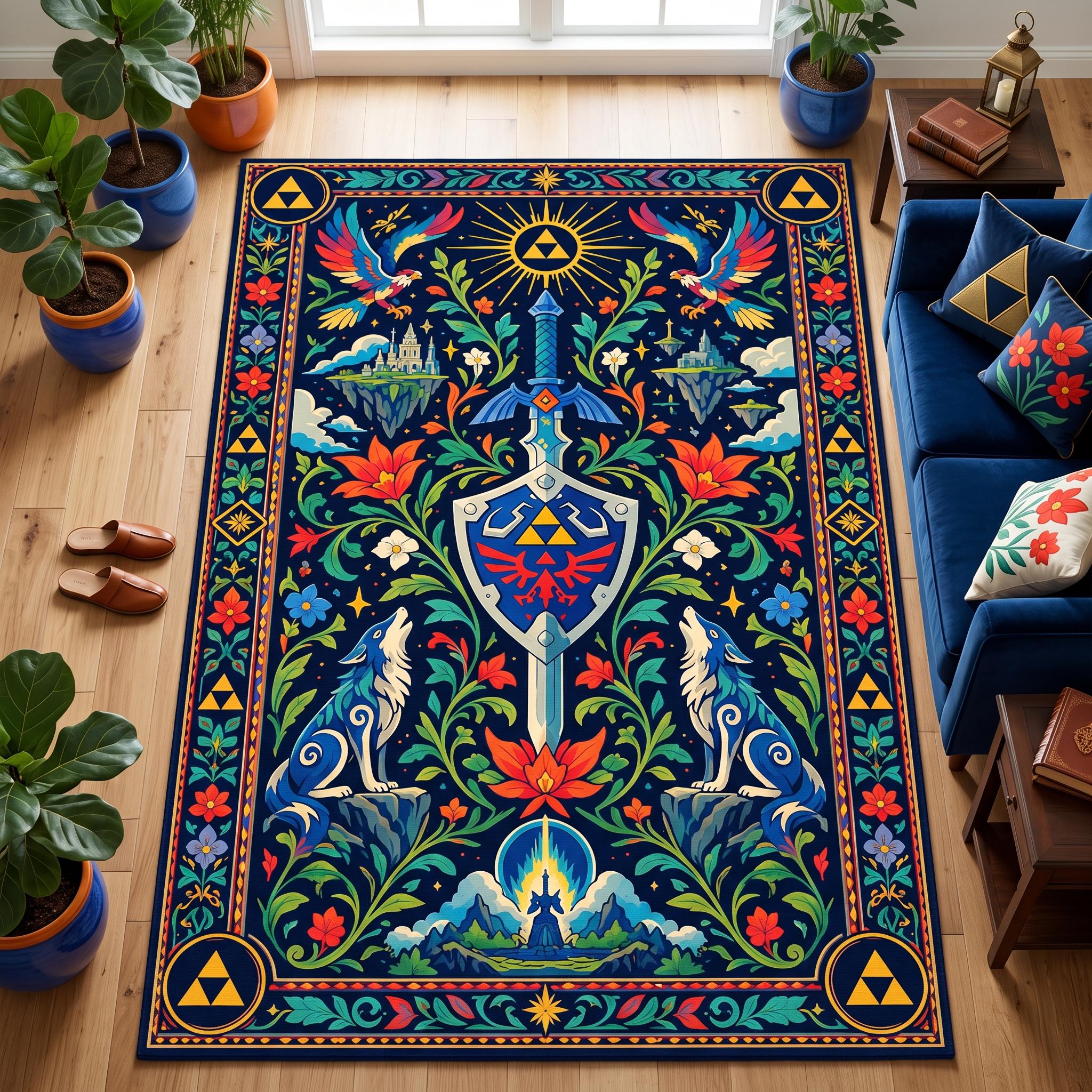 Zelda tuft rug - Etsy 日本