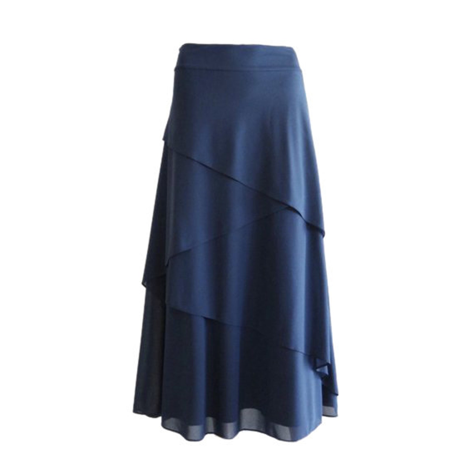 Navy Blue Bridesmaid Skirt. Navy Maxi Skirt Etsy
