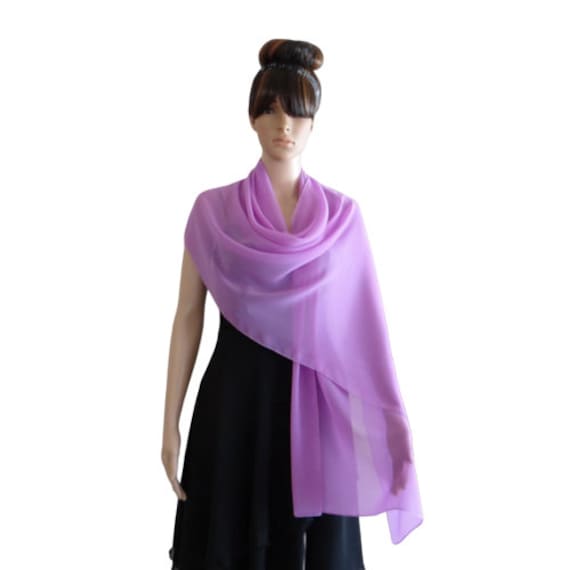 white christmas dresses Caira Chiffon Scarf Maxi Dress / Ombre Dark Pink | Meshki main image 0