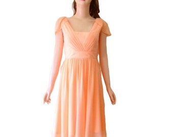 dior knitted dress CHRISTIAN DIOR - Red Knitted Dress With Ruffles main image 0