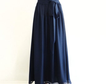 Navy blue formal skirt Clearance