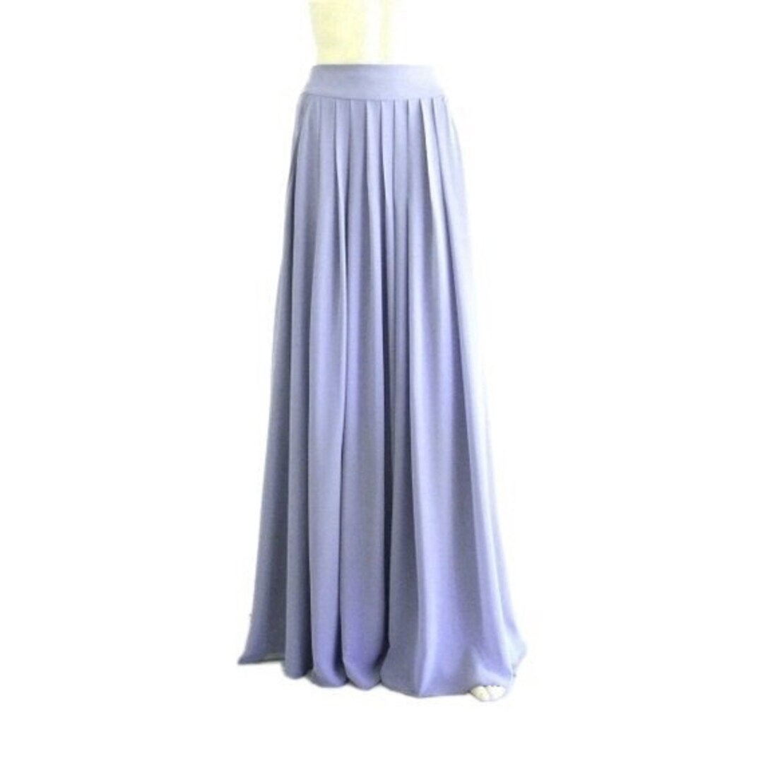 Jupe Longue De Soirée Femme Lilas DEBUT - Taille 14, En Acétate, Détail élégant à L'arrière