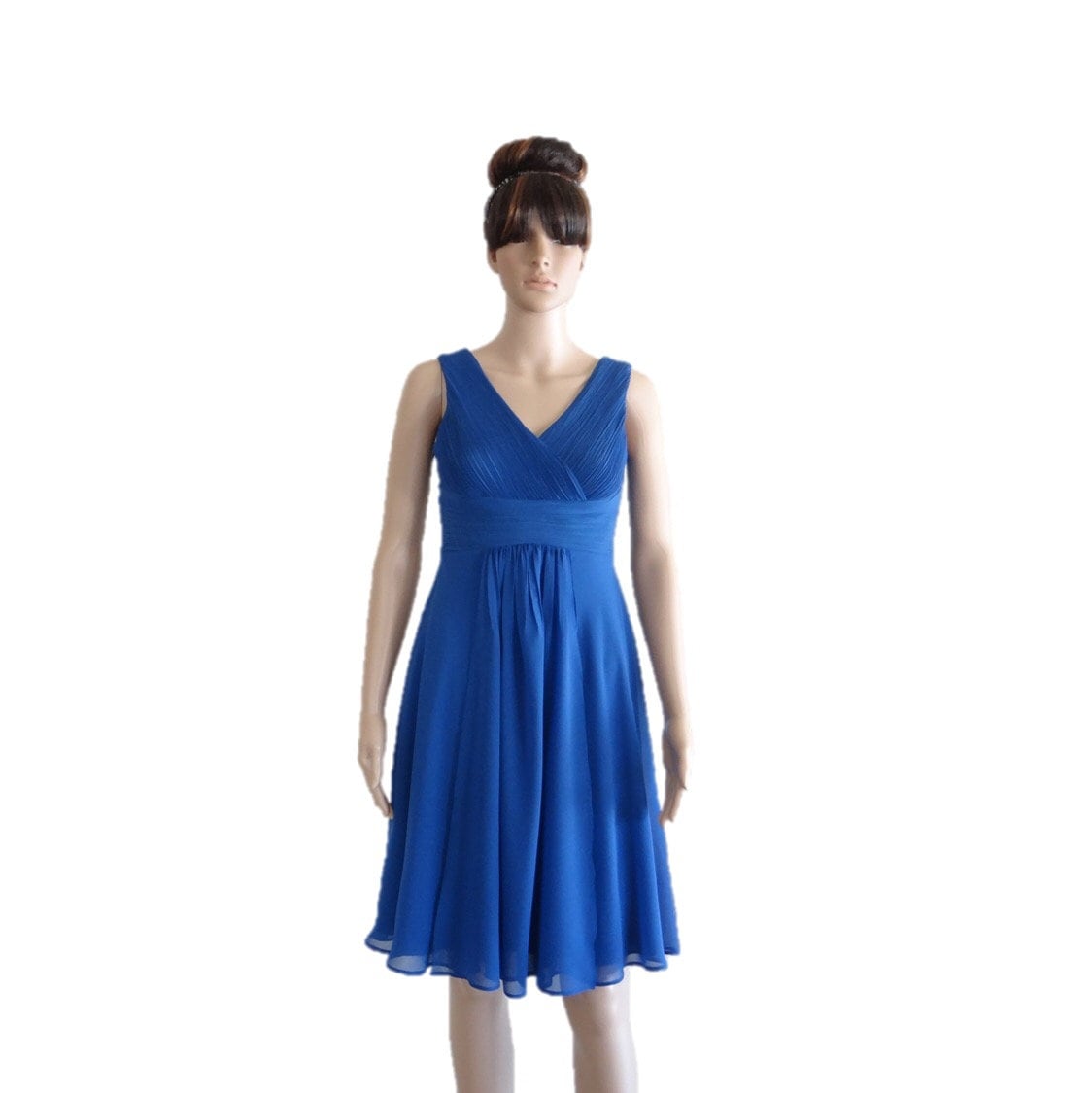 sage green bridesmaid dresses canada Sage Green Chiffon Bridesmaid Dress A-Line Maxi main image 1