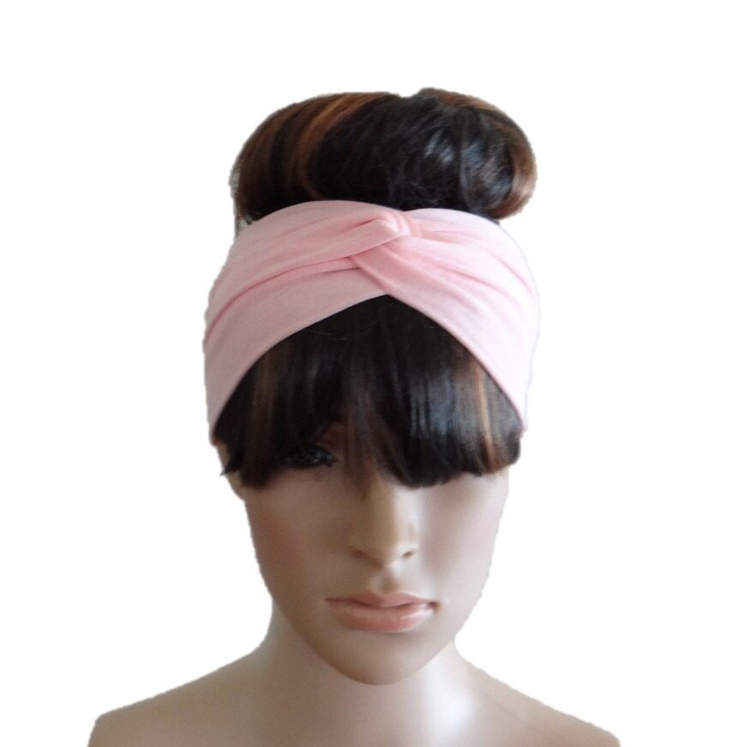 Pink Head Wrap.pink Twist Headband Etsy