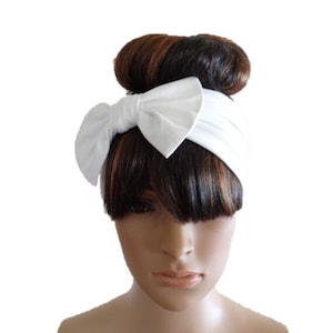 White Head Wrap.White Headband