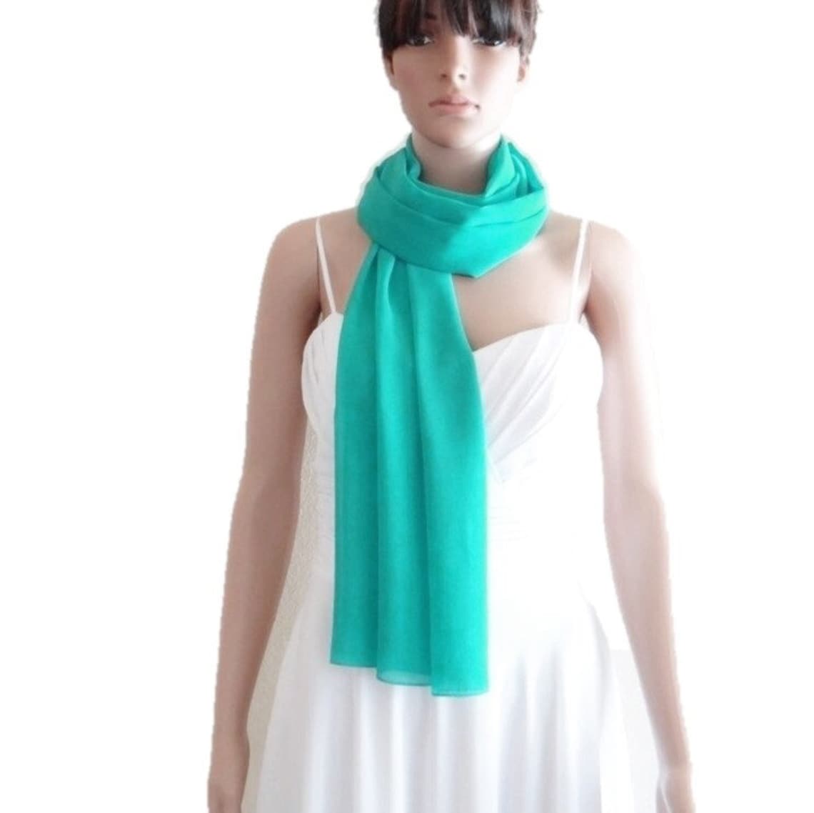 turquoise shawl wrap