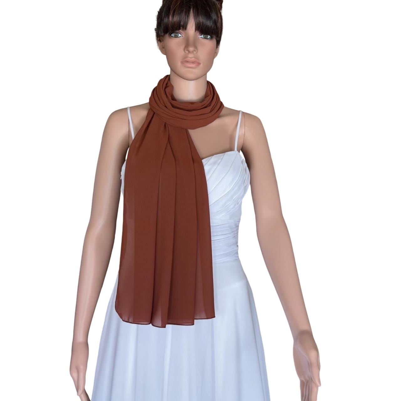 小物 Tenderloin cotton stole Brown NOVICA Artisan Handcrafted Silk Shawl Thai Patterned