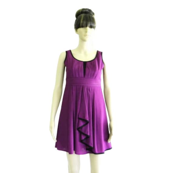 dark purple short bridesmaid dresses Dark Purple A Line Halter Short Homecoming Dress YESBABYONLINE
